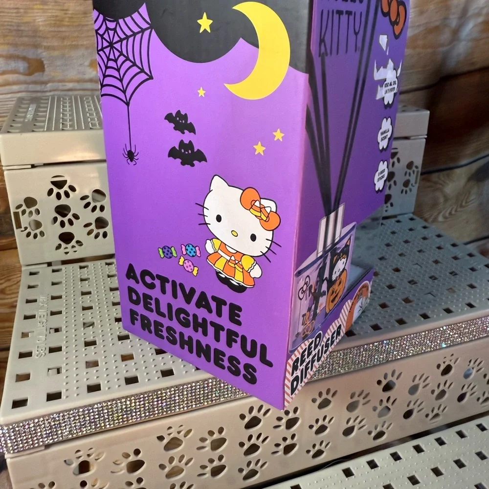 Hello Kitty Purple Reed Diffuser with Vanilla Scent